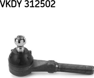 SKF VKDY 312502 - Наконечник рулевой тяги, шарнир autodnr.net