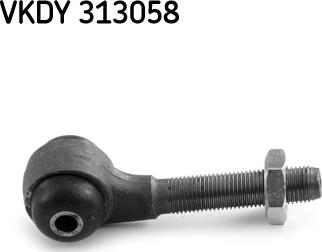 SKF VKDY 313058 - Наконечник рульової тяги, кульовий шарнір autocars.com.ua