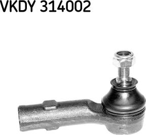 SKF VKDY 314002 - Наконечник рулевой тяги, шарнир avtokuzovplus.com.ua