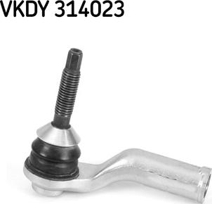 SKF VKDY 314023 - Наконечник рульової тяги, кульовий шарнір autocars.com.ua