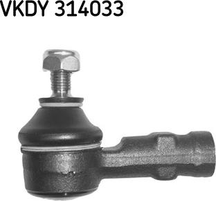 SKF VKDY 314033 - Наконечник рулевой тяги, шарнир autodnr.net