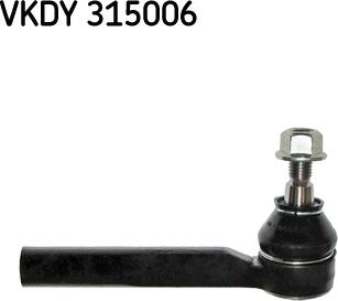 SKF VKDY 315006 - Наконечник рулевой тяги, шарнир autodnr.net