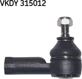 SKF VKDY 315012 - Наконечник рульової тяги, кульовий шарнір autocars.com.ua