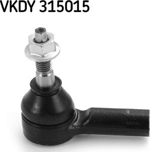 SKF VKDY 315015 - Наконечник рульової тяги, кульовий шарнір autocars.com.ua