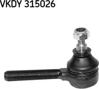 SKF VKDY 315026 - Наконечник рулевой тяги, шарнир autodnr.net