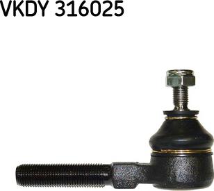 SKF VKDY 316025 - Наконечник рулевой тяги, шарнир autodnr.net