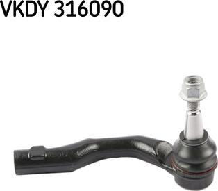 SKF VKDY 316090 - Наконечник рулевой тяги, шарнир avtokuzovplus.com.ua