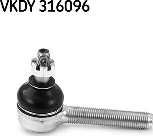 SKF VKDY 316096 - Наконечник рульової тяги, кульовий шарнір autocars.com.ua