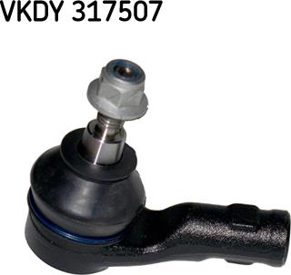 SKF VKDY 317507 - Наконечник рулевой тяги, шарнир avtokuzovplus.com.ua