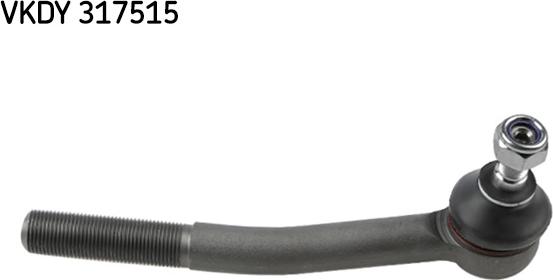 SKF VKDY 317515 - Наконечник рулевой тяги, шарнир avtokuzovplus.com.ua