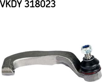 SKF VKDY 318023 - Наконечник рульової тяги, кульовий шарнір autocars.com.ua