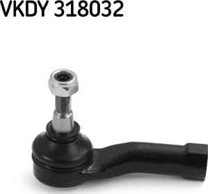 SKF VKDY 318032 - Наконечник рулевой тяги, шарнир autodnr.net