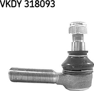 SKF VKDY 318093 - Наконечник рульової тяги, кульовий шарнір autocars.com.ua