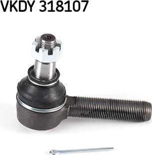 SKF VKDY 318107 - Наконечник рульової тяги, кульовий шарнір autocars.com.ua