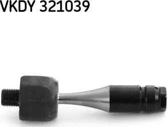 SKF VKDY 321039 - Осевой шарнир, рулевая тяга autodnr.net