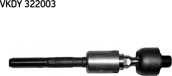 SKF VKDY 322003 - Осевой шарнир, рулевая тяга autodnr.net