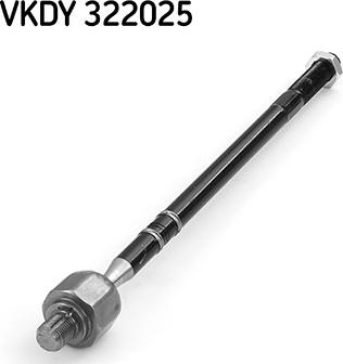 SKF VKDY 322025 - Осьовий шарнір, рульова тяга autocars.com.ua