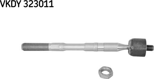 SKF VKDY 323011 - Осевой шарнир, рулевая тяга avtokuzovplus.com.ua