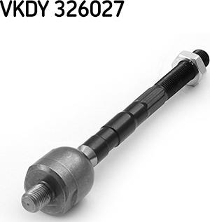 SKF VKDY 326027 - Осьовий шарнір, рульова тяга autocars.com.ua