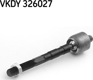 SKF VKDY 326027 - Осьовий шарнір, рульова тяга autocars.com.ua