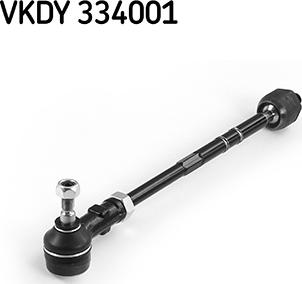 SKF VKDY 334001 - Поперечная рулевая тяга autodnr.net