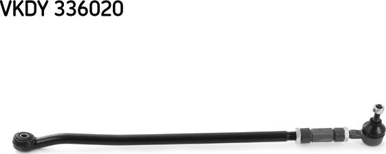 SKF VKDY 336020 - Поперечна рульова тяга autocars.com.ua