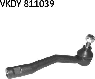 SKF VKDY 811039 - Наконечник рулевой тяги, шарнир autodnr.net