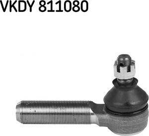 SKF VKDY 811080 - Наконечник рулевой тяги, шарнир autodnr.net