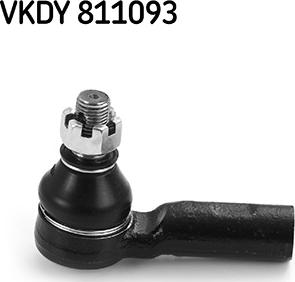 SKF VKDY 811093 - Наконечник рульової тяги, кульовий шарнір autocars.com.ua