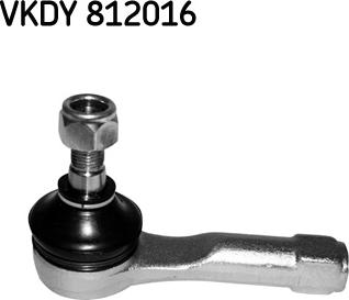 SKF VKDY 812016 - Наконечник рулевой тяги, шарнир autodnr.net