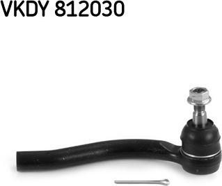 SKF VKDY 812030 - Наконечник рулевой тяги, шарнир avtokuzovplus.com.ua