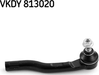 SKF VKDY 813020 - Наконечник рульової тяги, кульовий шарнір autocars.com.ua