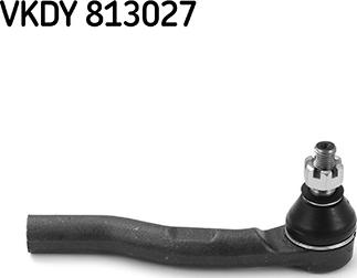 SKF VKDY 813027 - Наконечник рульової тяги, кульовий шарнір autocars.com.ua