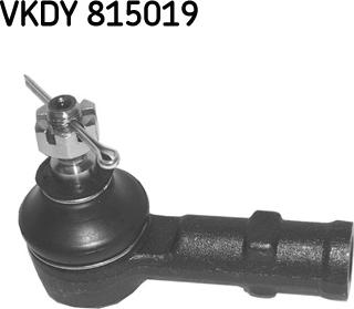 SKF VKDY 815019 - Наконечник рулевой тяги, шарнир autodnr.net