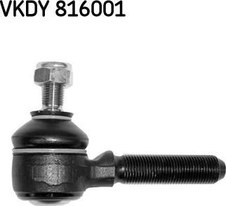 SKF VKDY 816001 - Наконечник рулевой тяги, шарнир autodnr.net