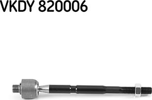 SKF VKDY 820006 - Осьовий шарнір, рульова тяга autocars.com.ua