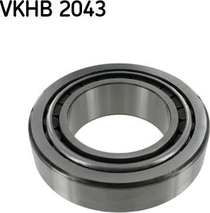 SKF VKHB 2043 - Підшипник ступиці колеса autocars.com.ua