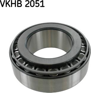 SKF VKHB 2051 - Підшипник ступиці колеса autocars.com.ua