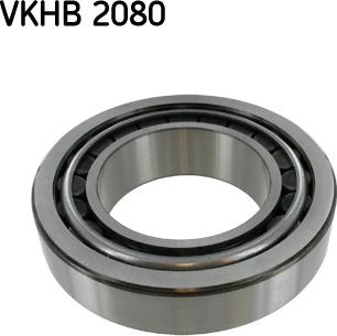 SKF VKHB 2080 - Подшипник ступицы колеса avtokuzovplus.com.ua