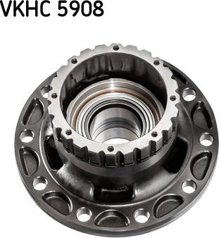 SKF VKHC 5908 - Ступица колеса, поворотный кулак avtokuzovplus.com.ua