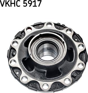 SKF VKHC 5917 - Ступица колеса, поворотный кулак autodnr.net