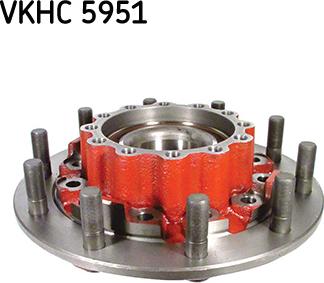 SKF VKHC 5951 - Маточина колеса autocars.com.ua