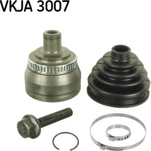 SKF VKJA 3007 - Шарнирный комплект, ШРУС, приводной вал autodnr.net