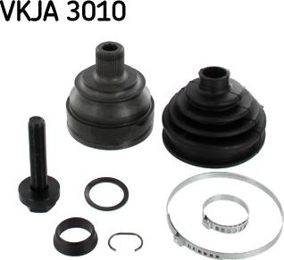 SKF VKJA 3010 - Шарнирный комплект, ШРУС, приводной вал autodnr.net
