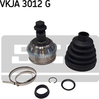 SKF VKJA 3012 G - Шарнирный комплект, ШРУС, приводной вал autodnr.net