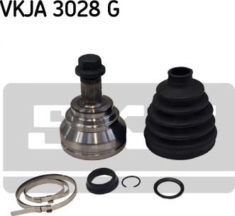 SKF VKJA 3028 G - Шарнирный комплект, ШРУС, приводной вал autodnr.net