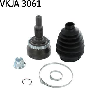 SKF VKJA 3061 - Шарнирный комплект, ШРУС, приводной вал autodnr.net