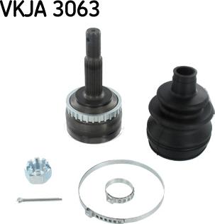 SKF VKJA 3063 - Шарнирный комплект, ШРУС, приводной вал autodnr.net