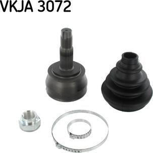 SKF VKJA 3072 - Шарнірний комплект, ШРУС, приводний вал autocars.com.ua