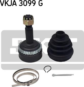 SKF VKJA 3099 G - Шарнірний комплект, ШРУС, приводний вал autocars.com.ua